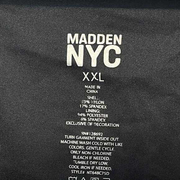 Madden NYC Lace Whimsigoth Crop Top Womens Size XXL Black Fairy Grunge Witchy - Picture 6 of 8